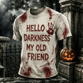 Men's Hello Darkness My Old Friend Halloween T-shirt