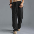 Men'S Vintage Drawstring Casual Cotton Linen Pants